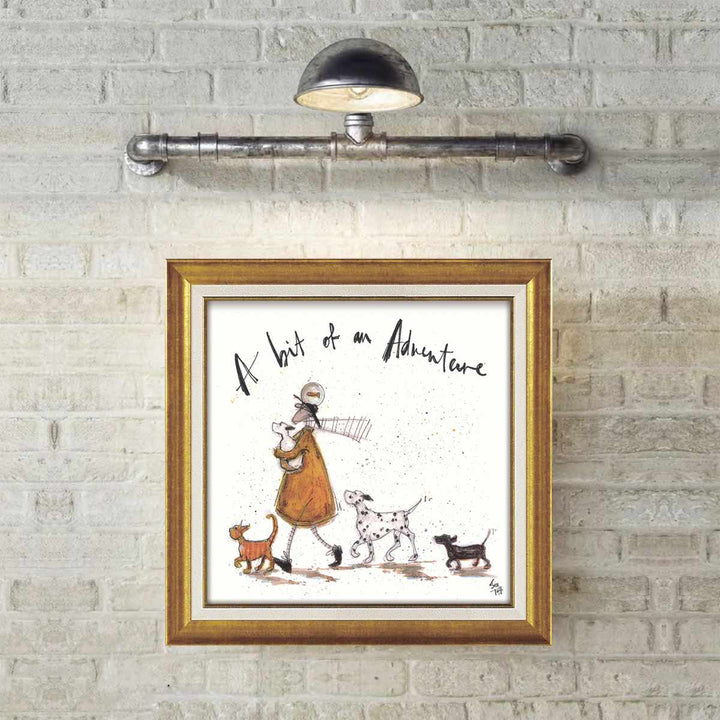 アートパネルサムトフト40.5×40.5cmゴールド