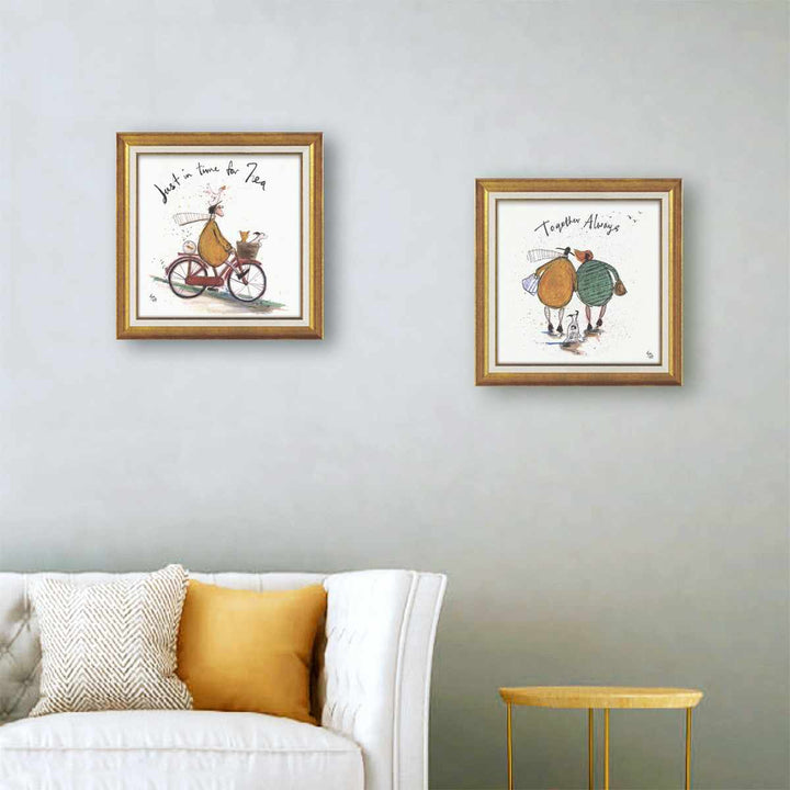 アートパネルサムトフト40.5×40.5cmゴールド