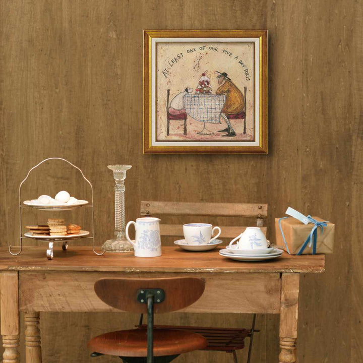 アートパネルサムトフト40.5×40.5cmゴールド