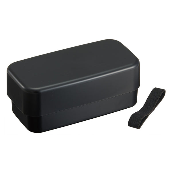 弁当箱1000mlカトラリー付ランチボックスアッシュブラック