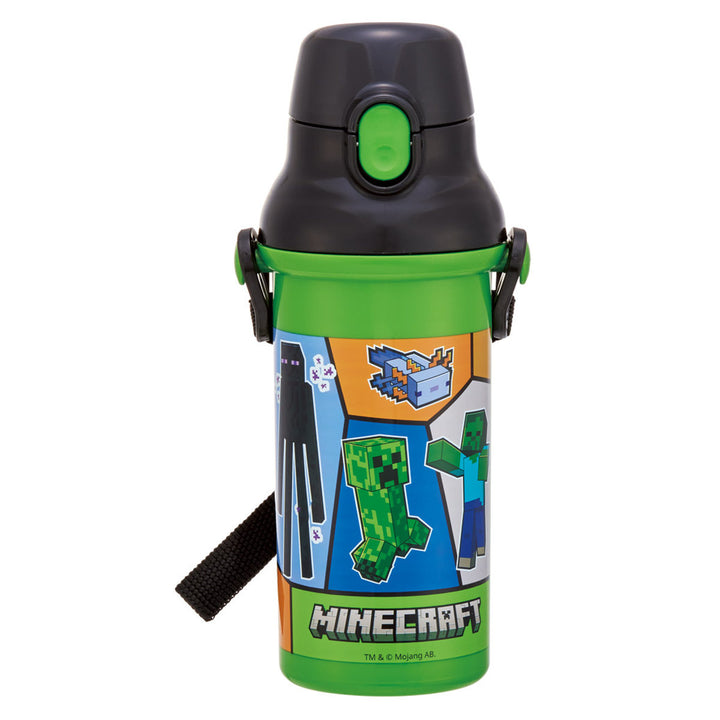 水筒480ml抗菌直飲プラボトルマインクラフト25