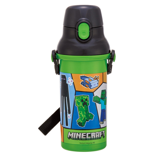 水筒480ml抗菌直飲プラボトルマインクラフト25