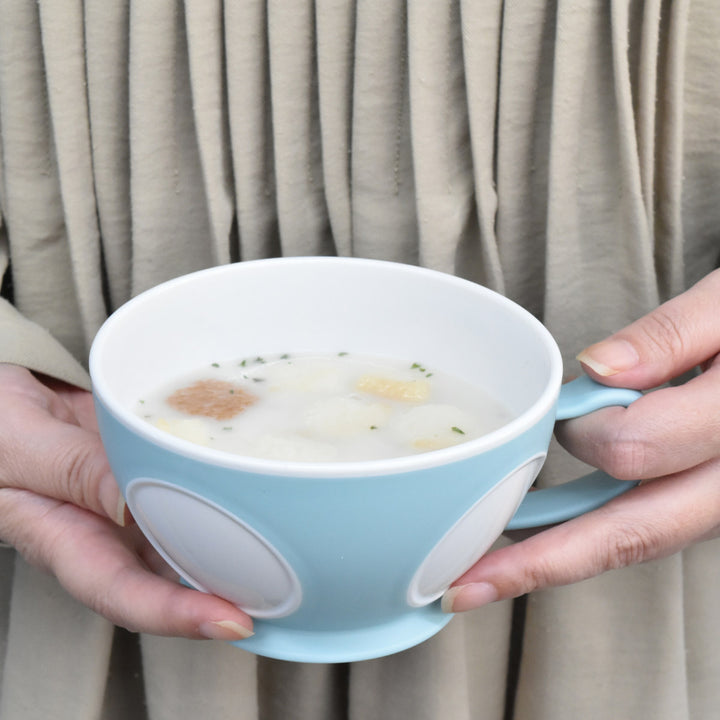 マグカップフタ付スープマグ460ml日本製