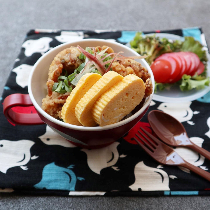 マグカップフタ付スープマグ460ml日本製