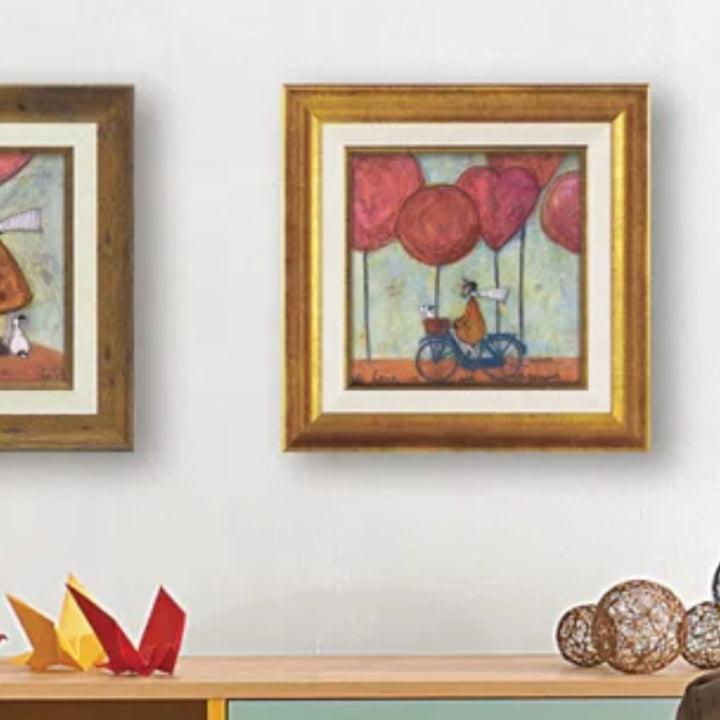 アートパネルサムトフト23.5×23.5cmゴールド