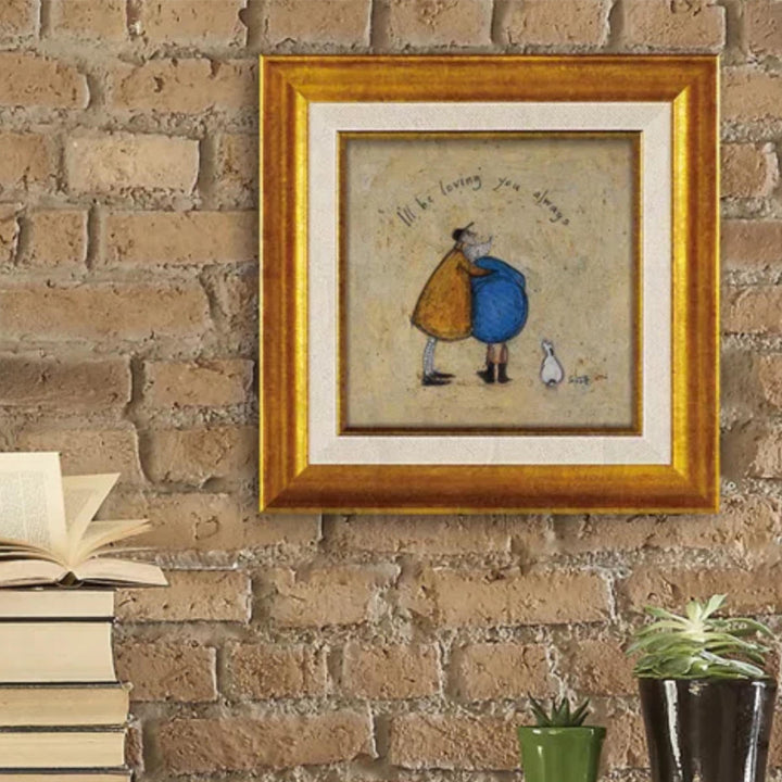 アートパネルサムトフト23.5×23.5cmゴールド