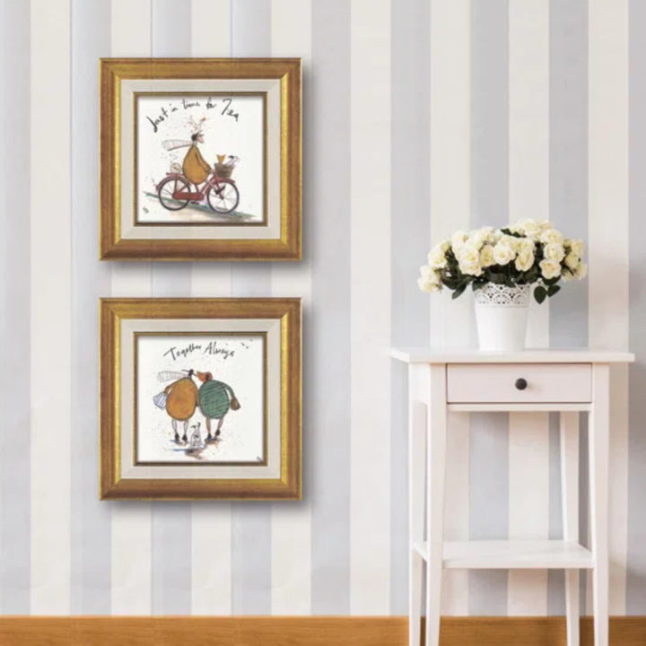 アートパネルサムトフト23.5×23.5cmゴールド