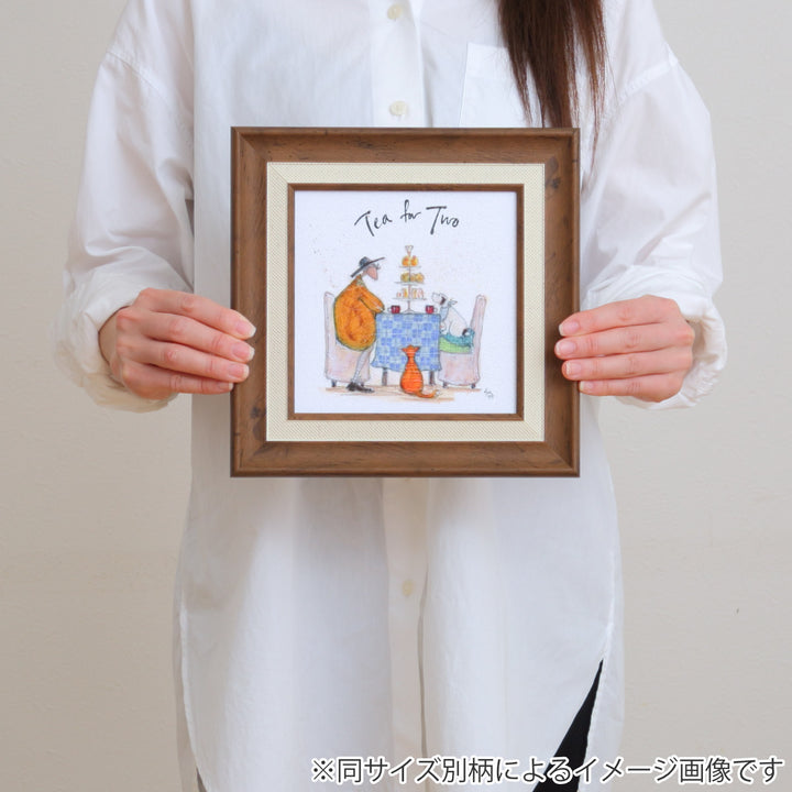 アートパネルサムトフト23.5×23.5cm木目