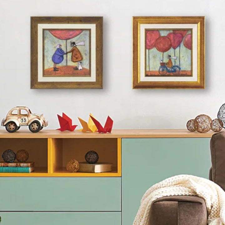 アートパネルサムトフト23.5×23.5cm木目