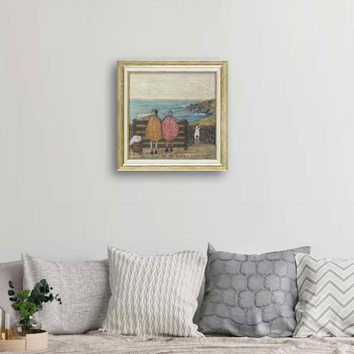 アートパネルサムトフト40.5×40.5cmアンティーク