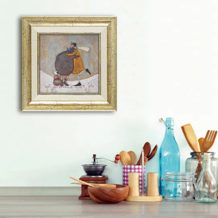 アートパネルサムトフト23.5×23.5cmアンティーク