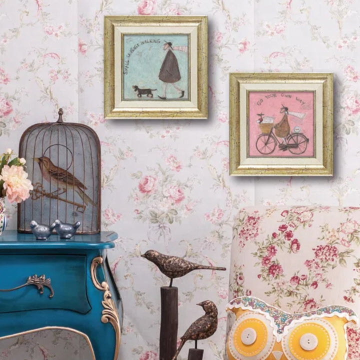 アートパネルサムトフト23.5×23.5cmアンティーク