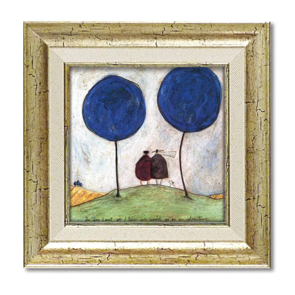 アートパネルサムトフト23.5×23.5cmアンティーク