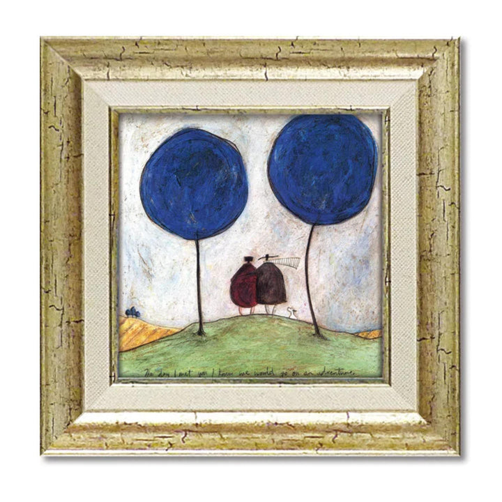 アートパネルサムトフト23.5×23.5cmアンティーク