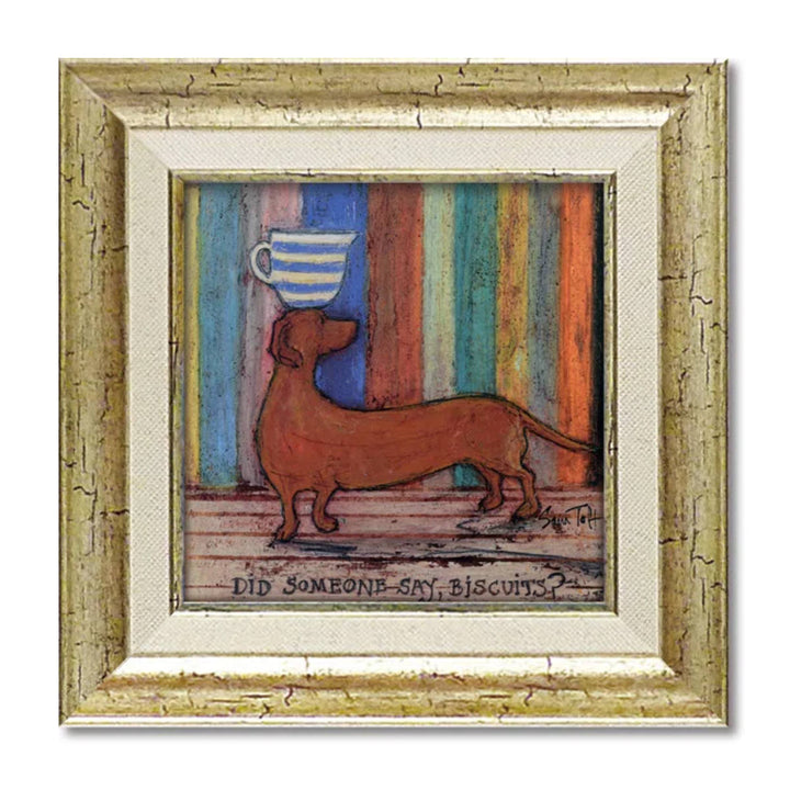 ビスケットって聞こえたよ