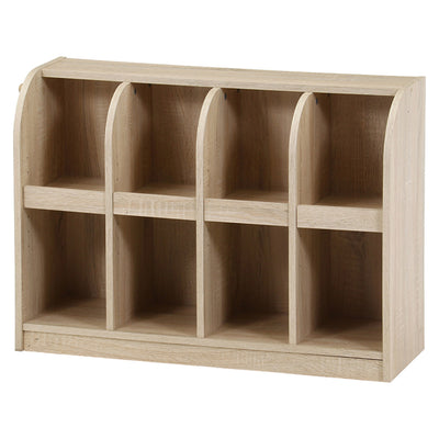 絵本棚 おもちゃ収納 2段収納 幅86.5cm キッズラック