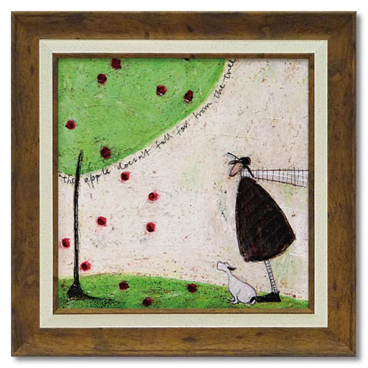 リンゴは木から落っこちない