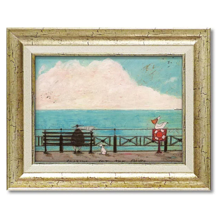 ポテチのおこぼれ頂戴