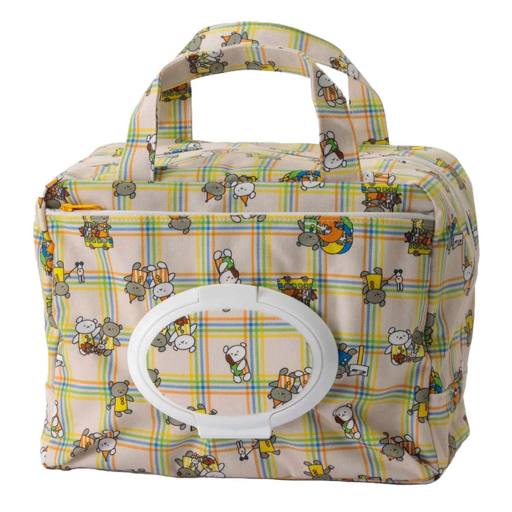 マザーポーチママポーチこぐまちゃんえほんウェットシート蓋付き