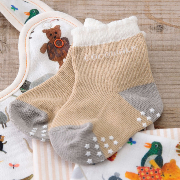 ギフトセットソックスギフトBOXレオレオニ靴下ハンカチスタイ