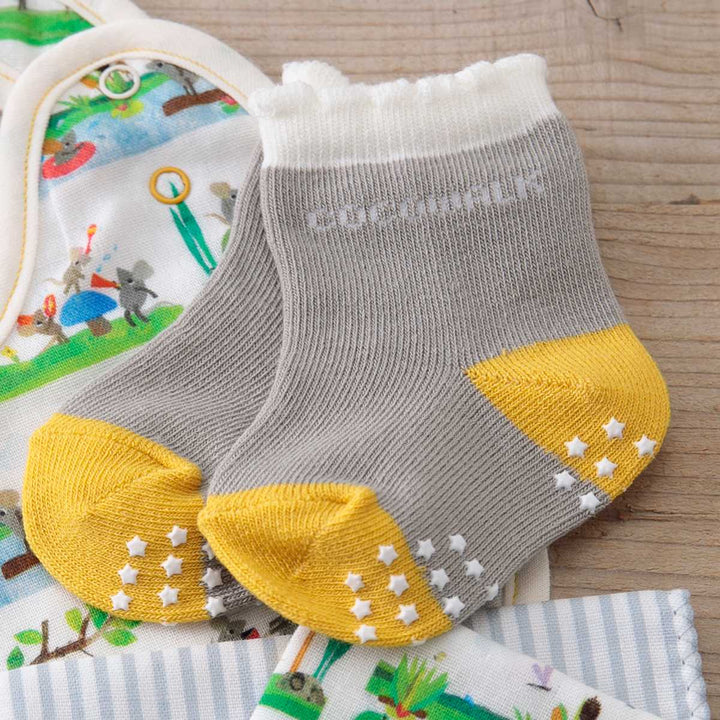 ギフトセットソックスギフトBOXレオレオニ靴下ハンカチスタイ