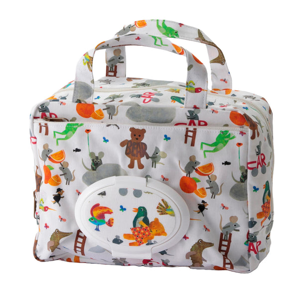 マザーポーチママポーチレオレオニウェットシート蓋付き