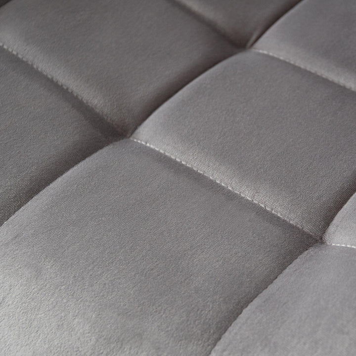 ダイニングチェア同色2脚セット座面高46cmベルベット生地レメント