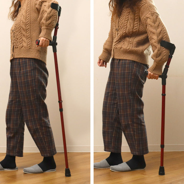 杖前腕部支持型杖オールニーズクラッチU型左手用