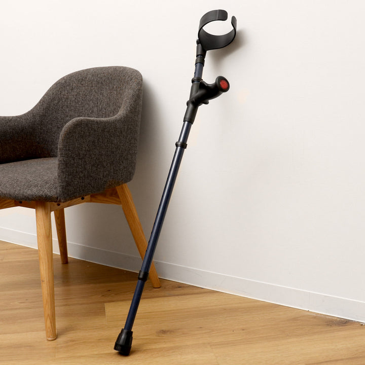 杖前腕部支持型杖オールニーズクラッチO型左手用