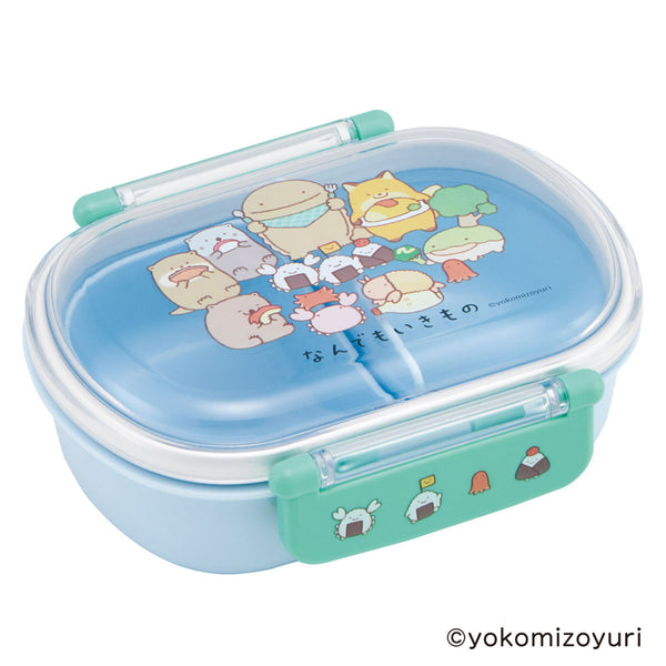 弁当箱360ml1段抗菌ふわっとタイトランチなんでもいきもの