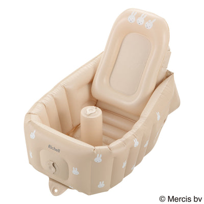 ベビーバス バスチェア ふかふか ステップアップ エアーベビーバス ミッフィー