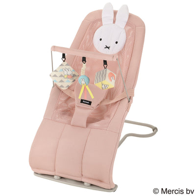 バウンサー ミッフィー バウンシングシート おもちゃ付 G メッシュシート 1ヶ月～