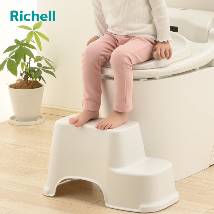 踏み台トイレ用トイレサポートステップスリム2段トイトレ