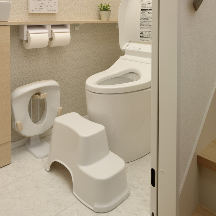 踏み台トイレ用トイレサポートステップスリム2段トイトレ