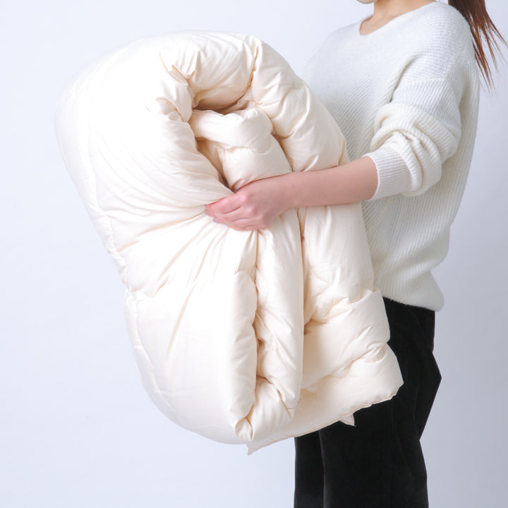 洗濯乾燥機が使える掛け布団低温タンブル対応シングル専用洗濯ネット付き