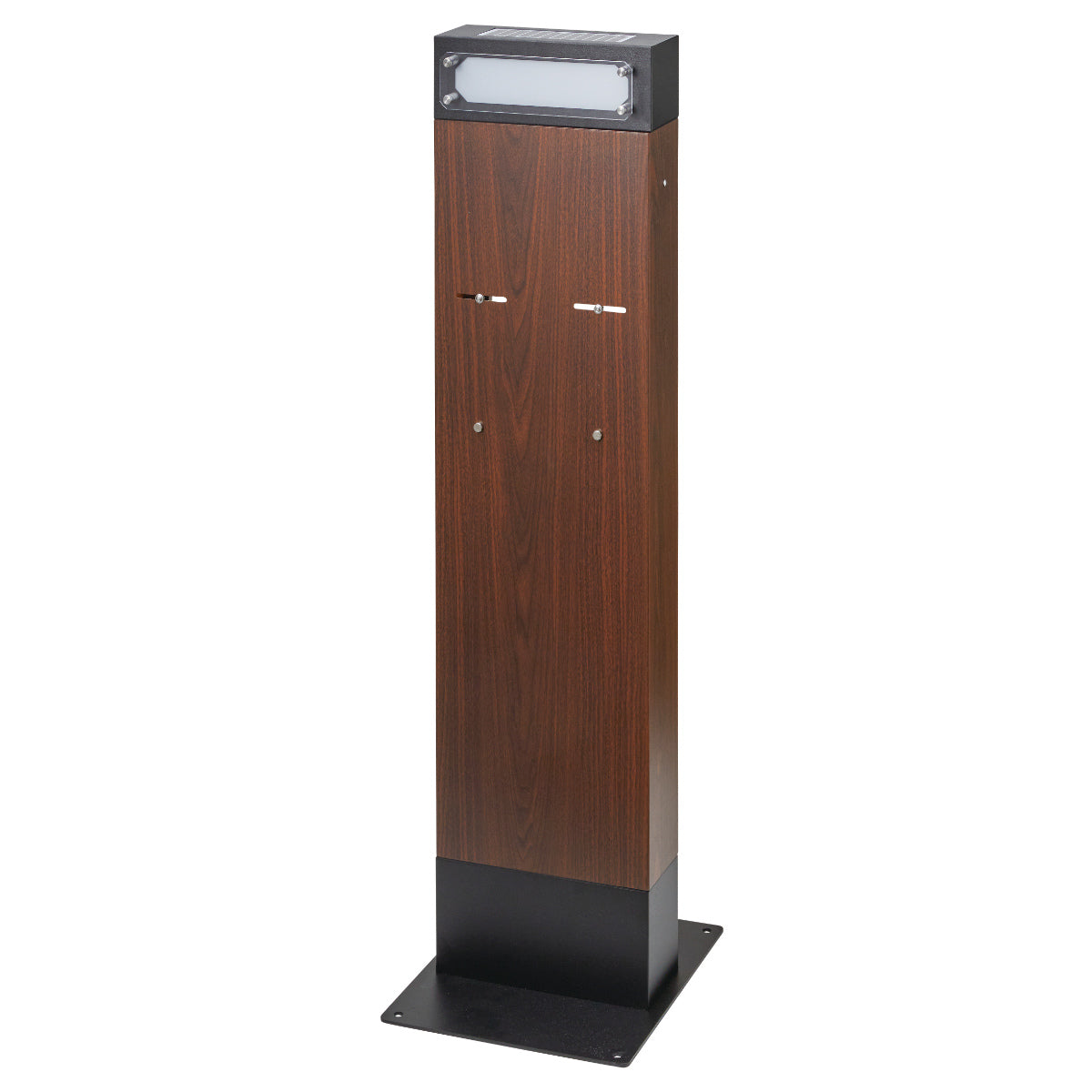 表札 ネームライト付ポストスタンド GALVA – ハウジー