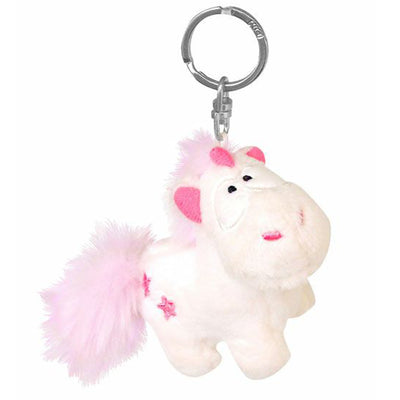 キーホルダー ビーンバッグ アニマル ユニコーン マスコット 10cm