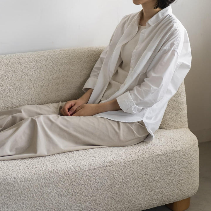 ソファ2人掛け幅115cm左肘タイプコンパクトアームソファアン