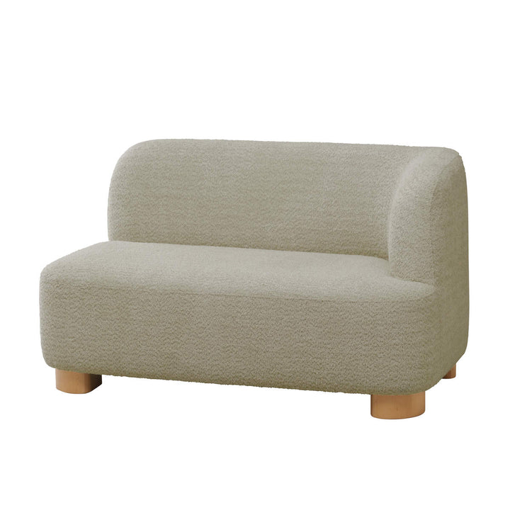 ソファ2人掛け幅115cm左肘タイプコンパクトアームソファアン