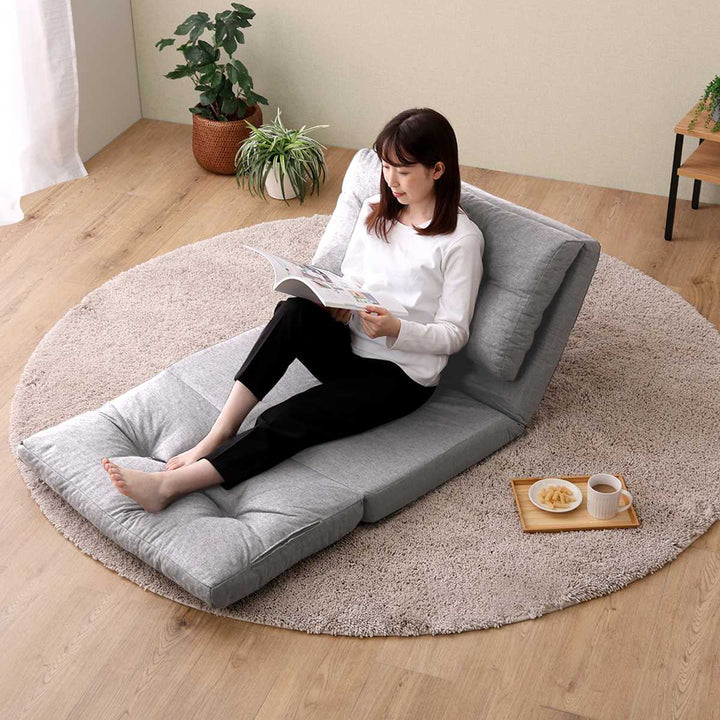 座椅子1.5人掛け3wayソファ幅80cmPaljon