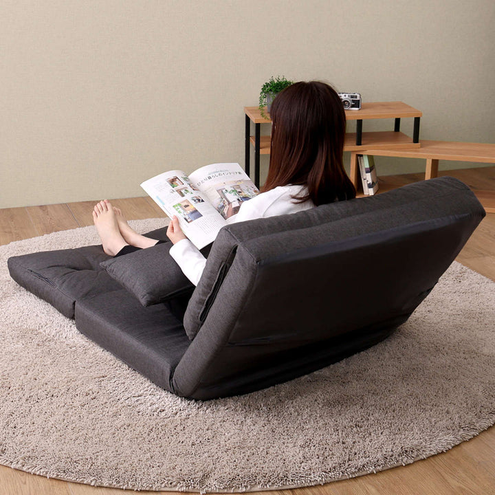 座椅子1.5人掛け3wayソファ幅80cmPaljon