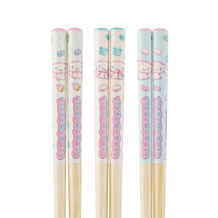 箸16.5cm竹箸キティクロミシナモロールマシュグミ3膳入