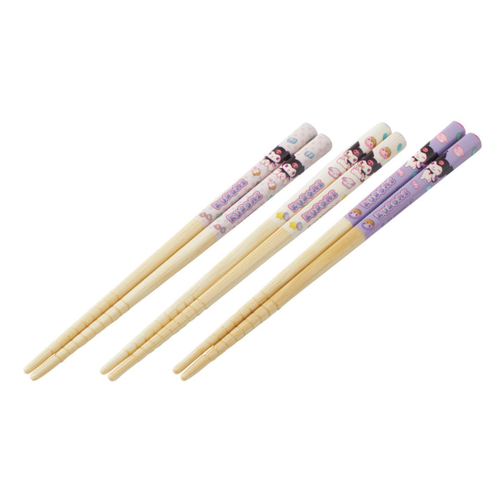 箸16.5cm竹箸キティクロミシナモロールマシュグミ3膳入