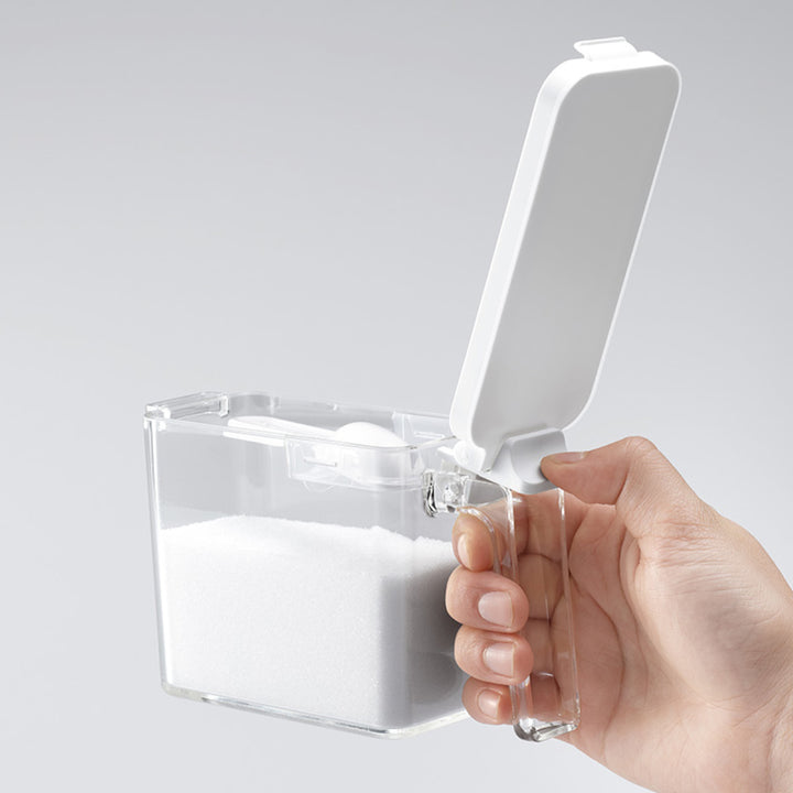 調味料ポット450ml3点セットマグネットラック付きフォルマS