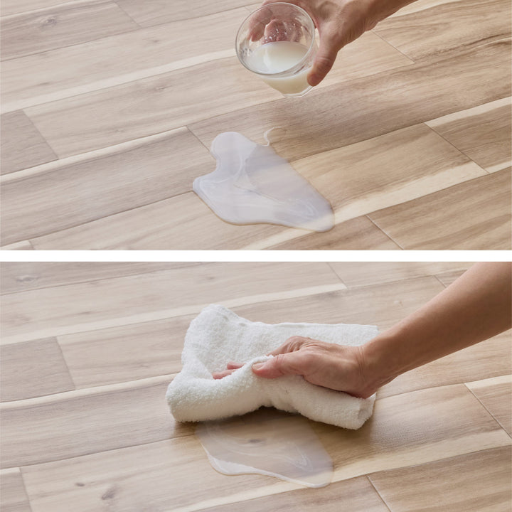 クッションフロアフリーカットシート91×500cm木目大理石タイル