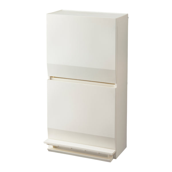 ゴミ箱SOLOW通路で使えるペダル分別ストッカー45L2段