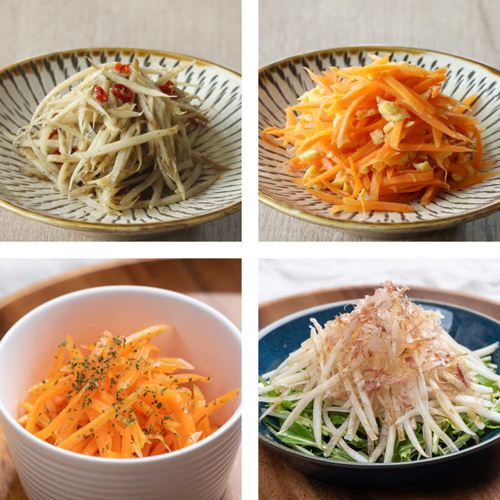 細切りピーラーI字安全ケース付きオールステンレス日本製縦型ピーラーサンクラフト