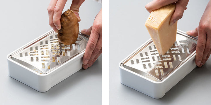 しゃきふわ大根おろし器水切り付き日本製おろし金サンクラフト