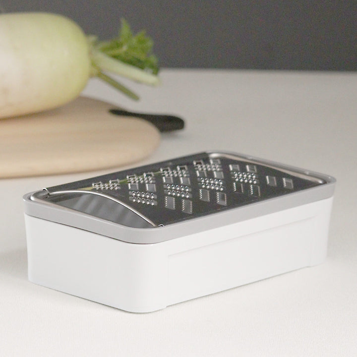 しゃきふわ大根おろし器水切り付き日本製おろし金サンクラフト