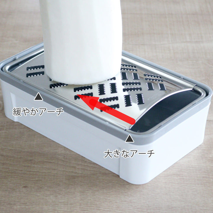 しゃきふわ大根おろし器水切り付き日本製おろし金サンクラフト